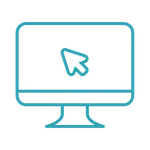 Icône représentant l'accessibilité web de Casserole.pro, disponible partout et en tout temps.