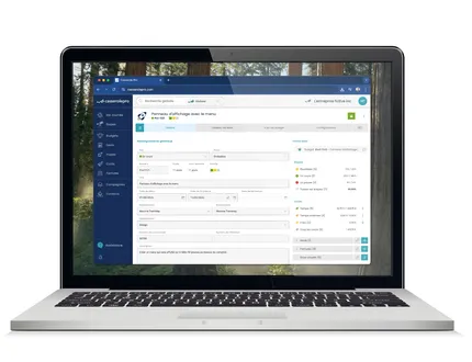 Présentation de la section 'Projets' de Casserole.pro, affichant la compilation des coûts et un tableau de bord des statistiques de rentabilité