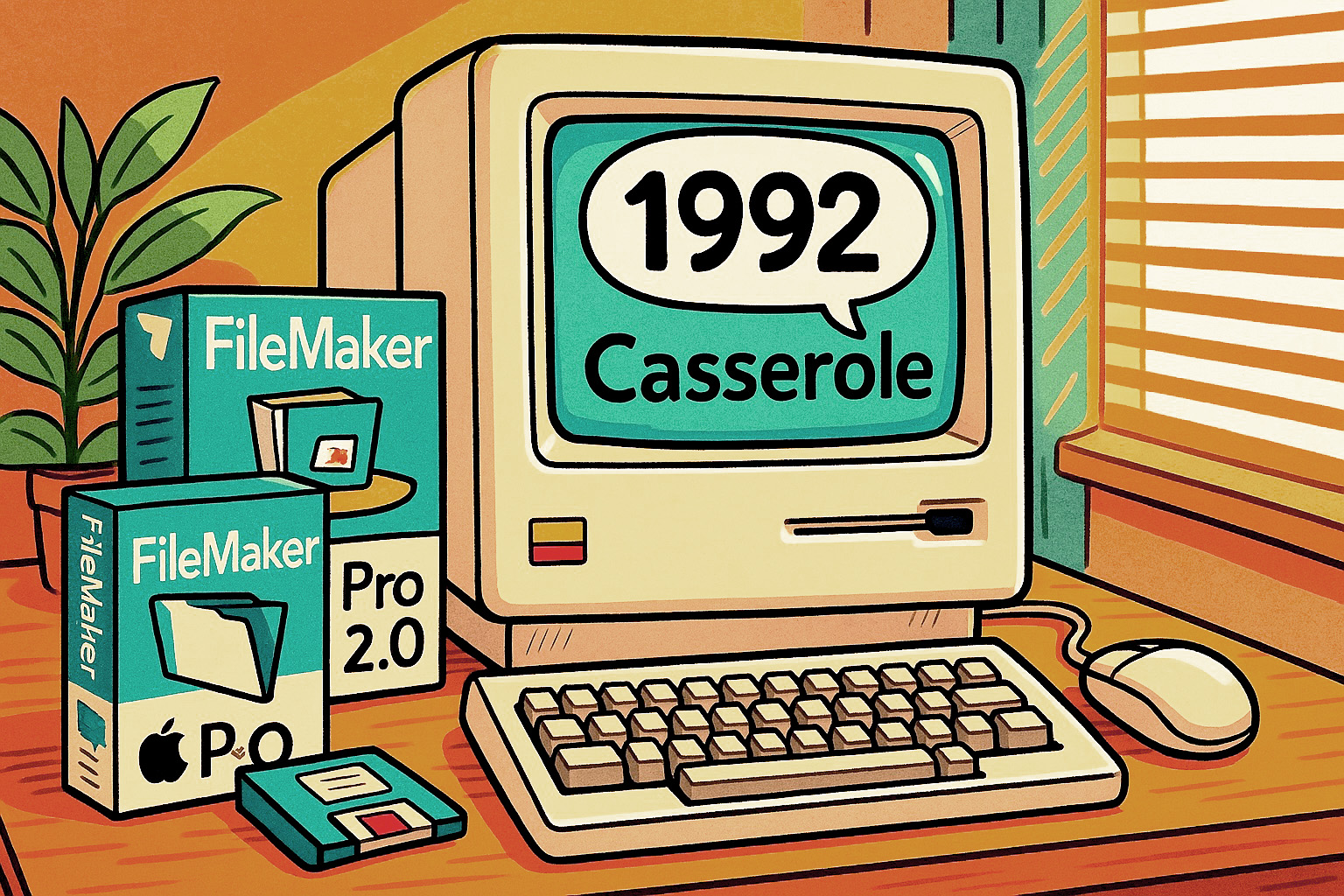 Illustration de la longue histoire de la Casserole depuis les années 90.