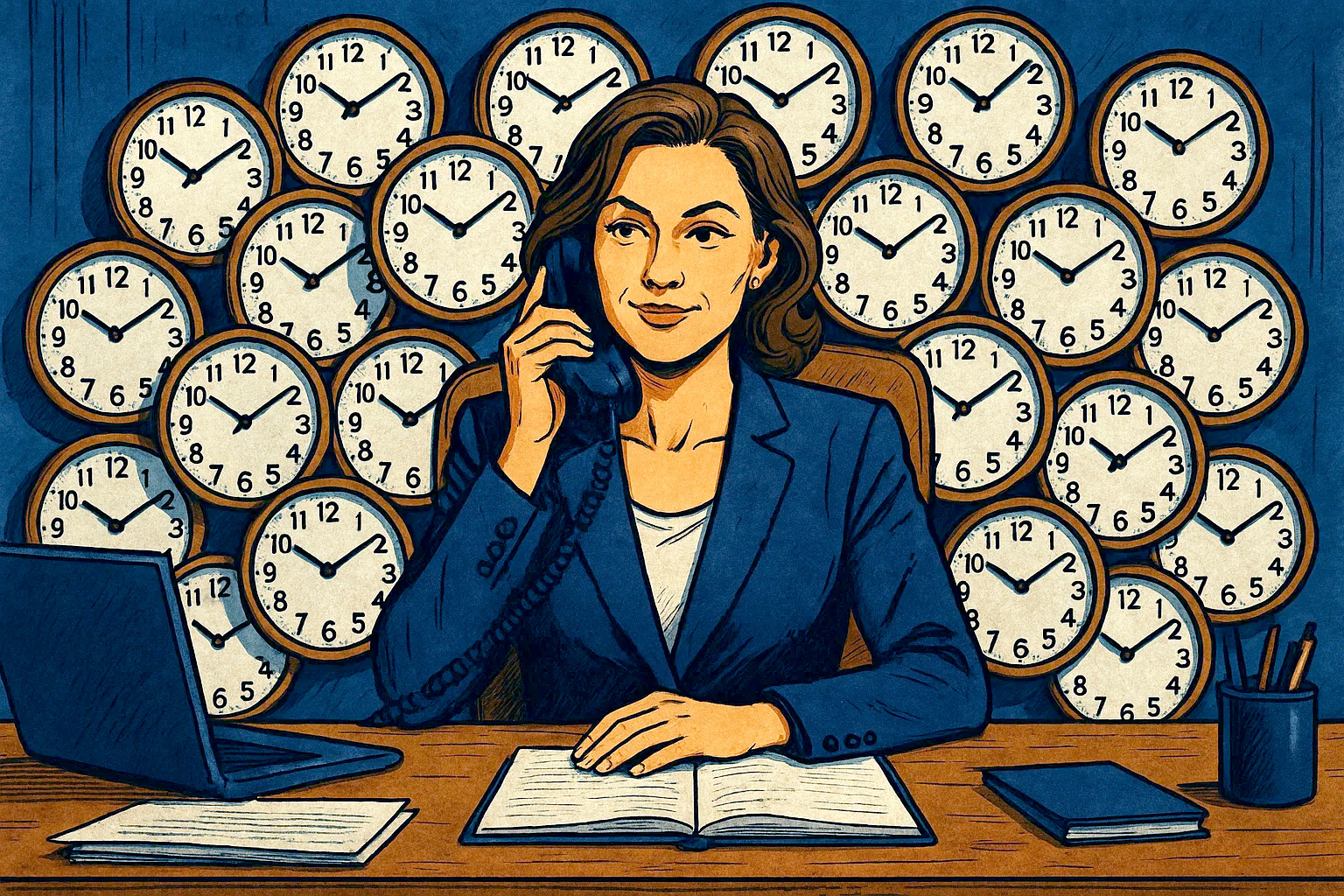 Gestionnaire en contrôle de ses feuilles de temps grâce à un logiciel de gestion du temps de travail